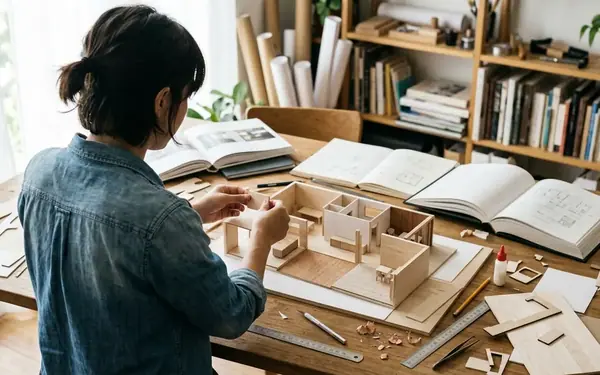 失われた名店の空間を記録する：写真と記憶から「魚長」の建築平面図を自作する完全手順