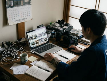 写真に写る事実と、記憶から補う解釈を分ける
